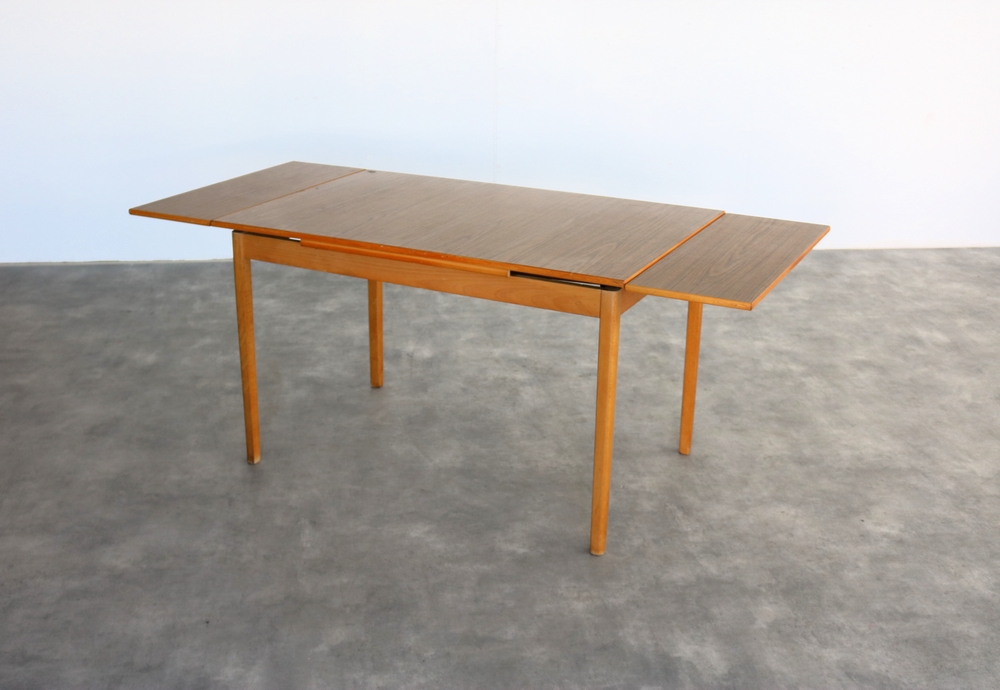 Vintage Eettafel | Tafel | Jaren 60 | Uitschuifbaar | Zweeds image 5