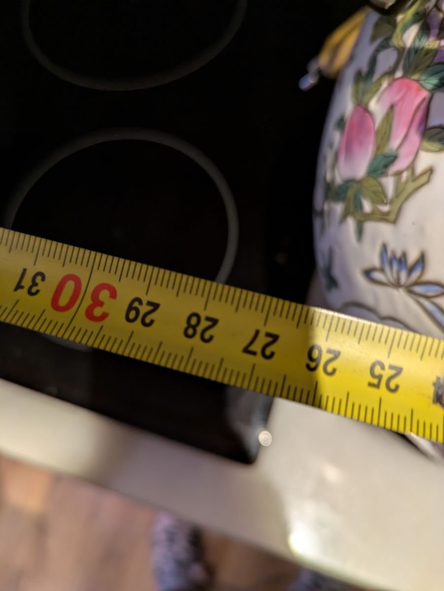 Gemberpot Tafellamp Met Bloemen image 17