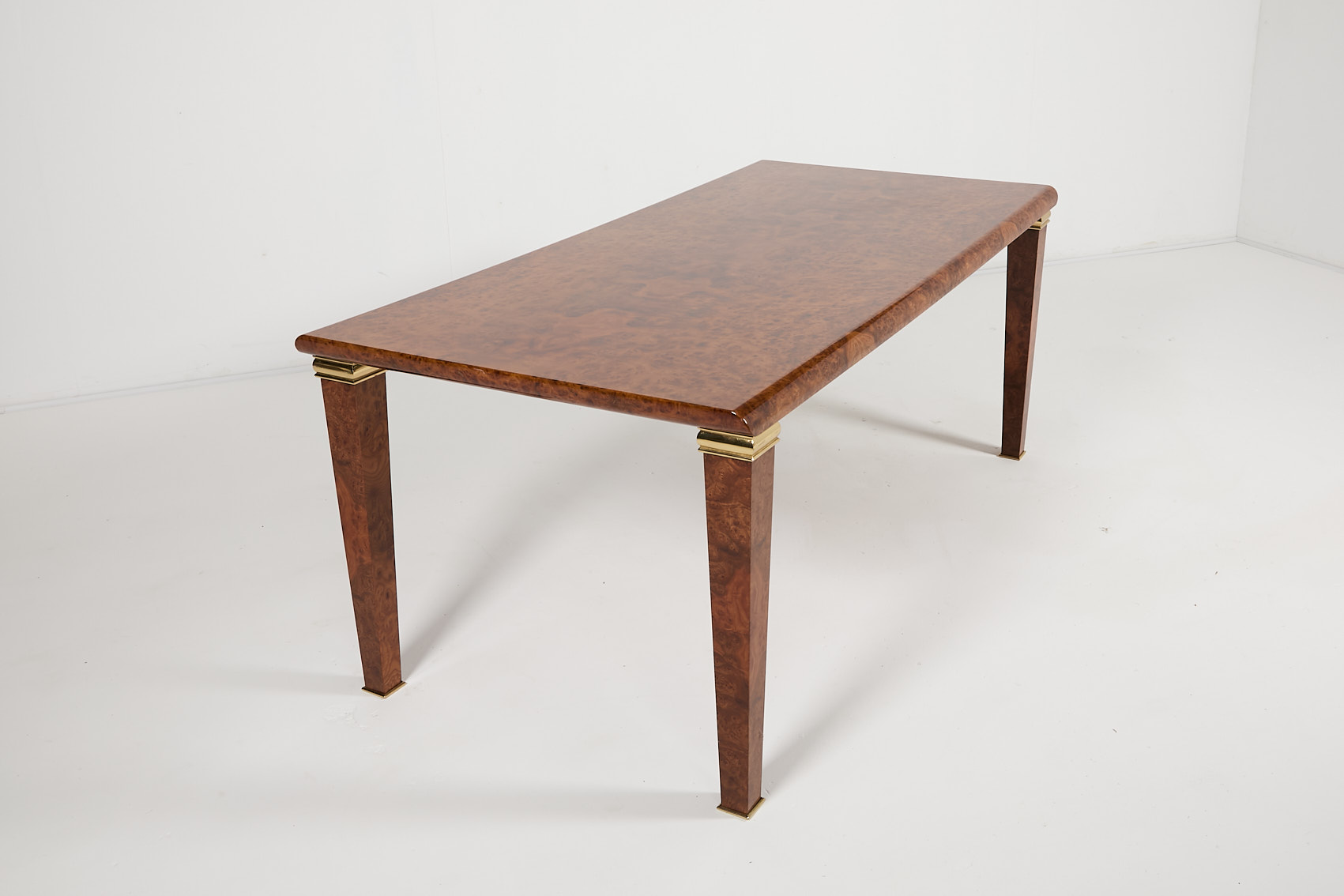 Vintage Eettafel Hout Brown bij Reliving