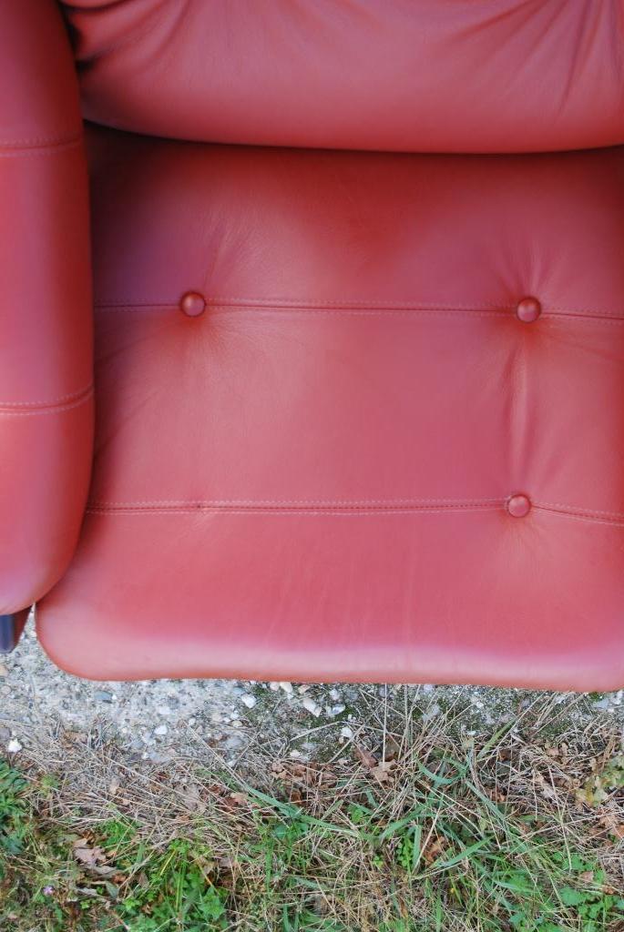 Coja Armchairs Lederen Bekleding Palissander Frame image 11