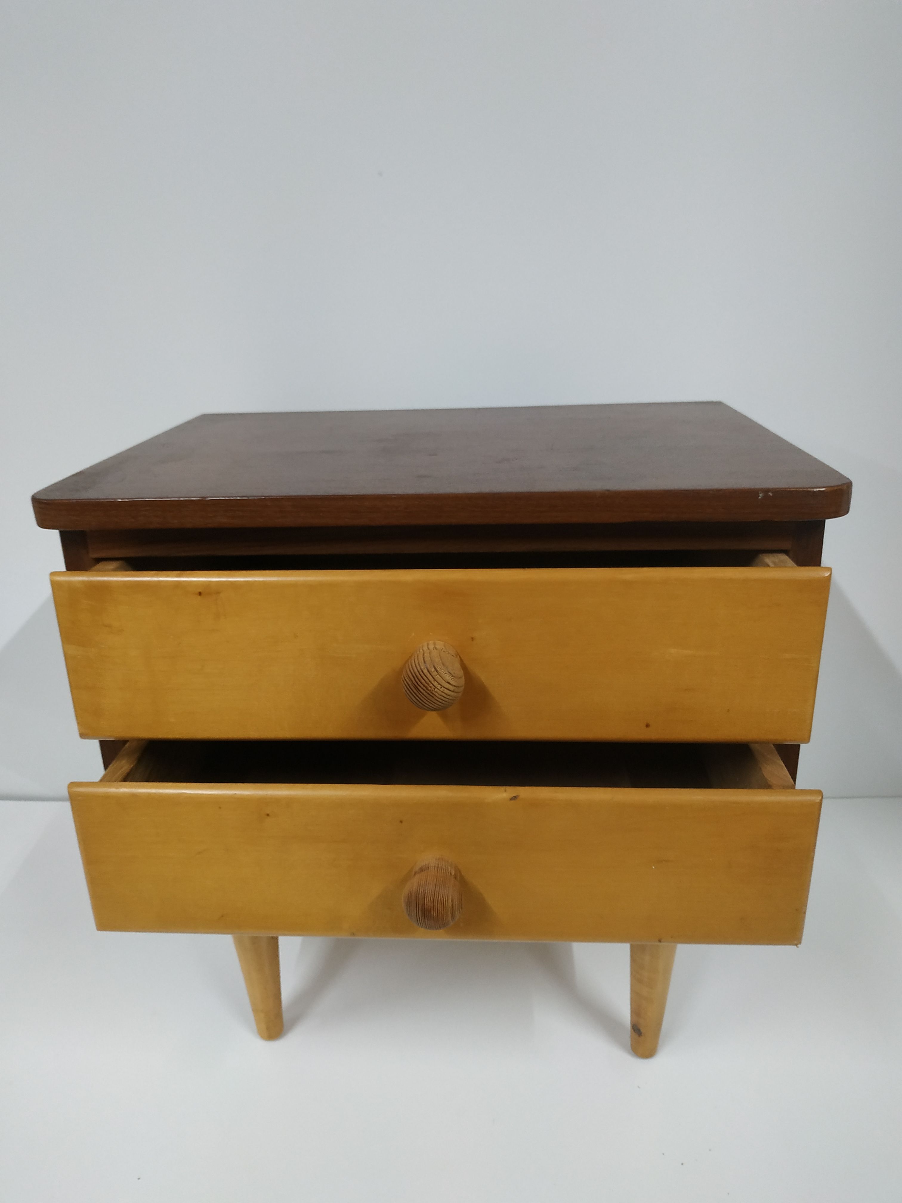 'Petit' Scandinavisch Bijzetkastje Plantentafeltje Jaren 60-70 image 5