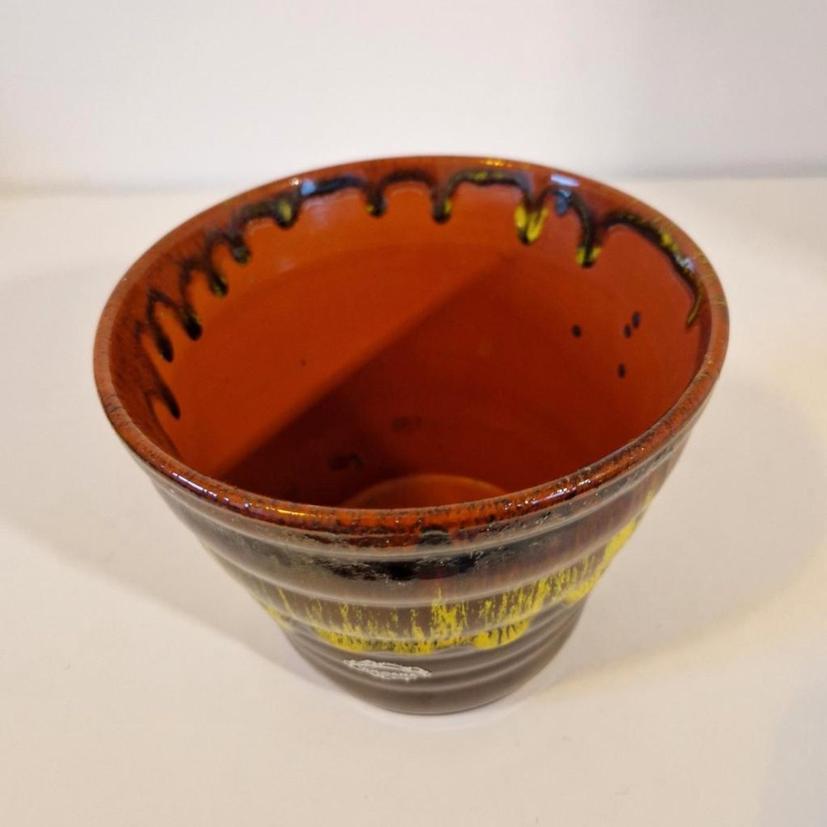 Vintage Bloempot Lava Pot Vulcana Kamerplant Pot image 7