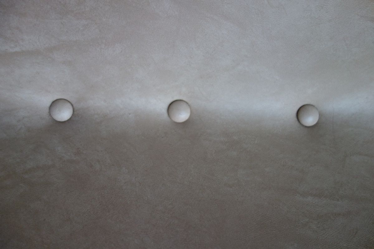 Vintage Brabantia Stoel / Stool / Chair Voor Eetkamer Of Keuken In Beige Kunstleder (skai) image 20