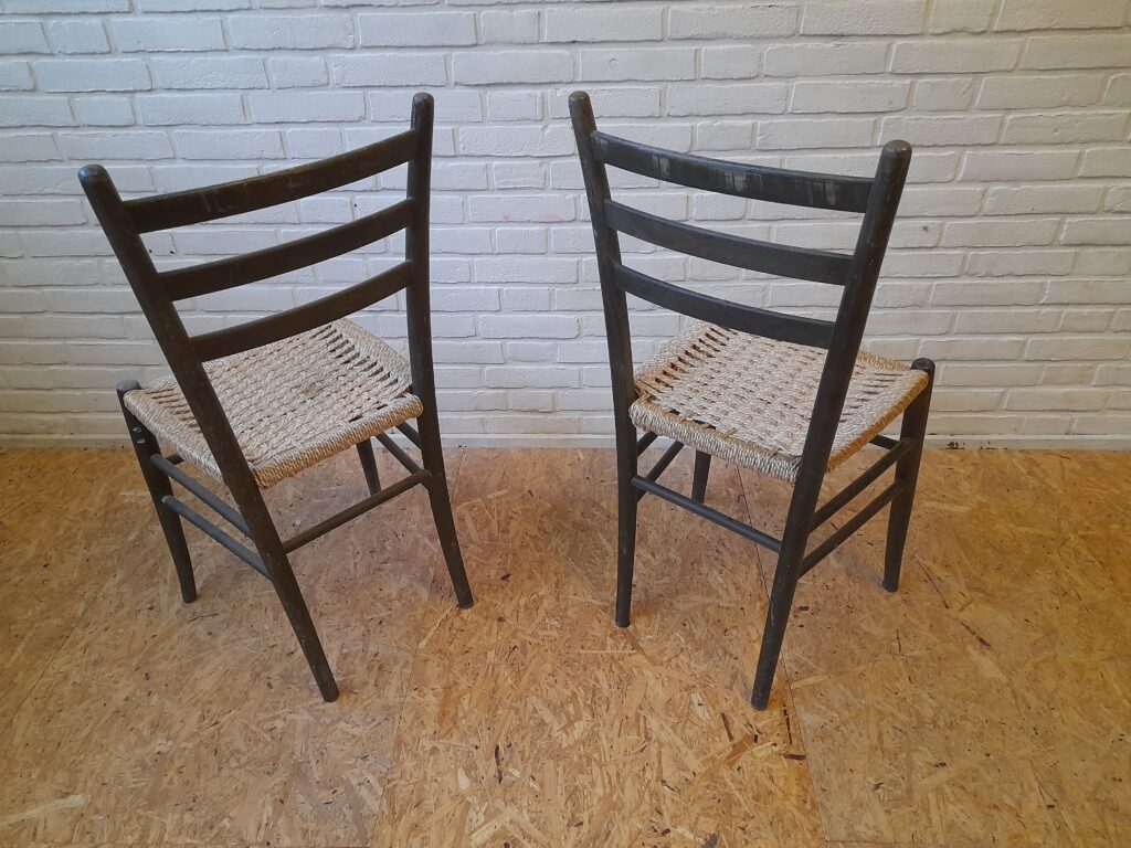 Pair Of Italian Bistro Chairs image 5