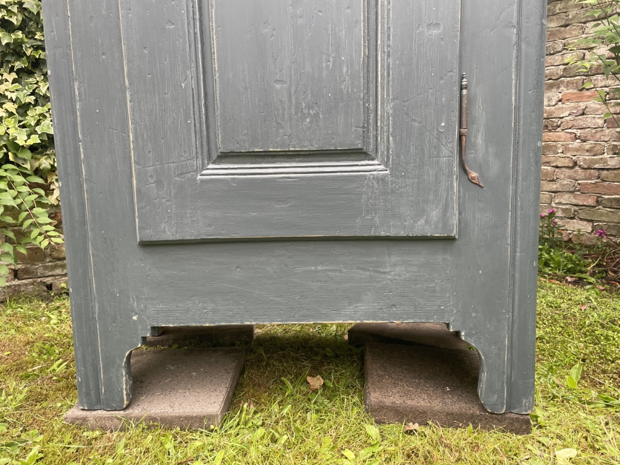Imposante 18e Eeuwse Kast Garderobekast Keukenkast 240 Cm.frans image 10