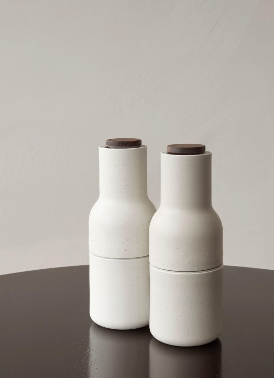 Audo Copenhagen Bottle Grinder Peper- En Zoutmolen Ash/carbon Beuken image 5