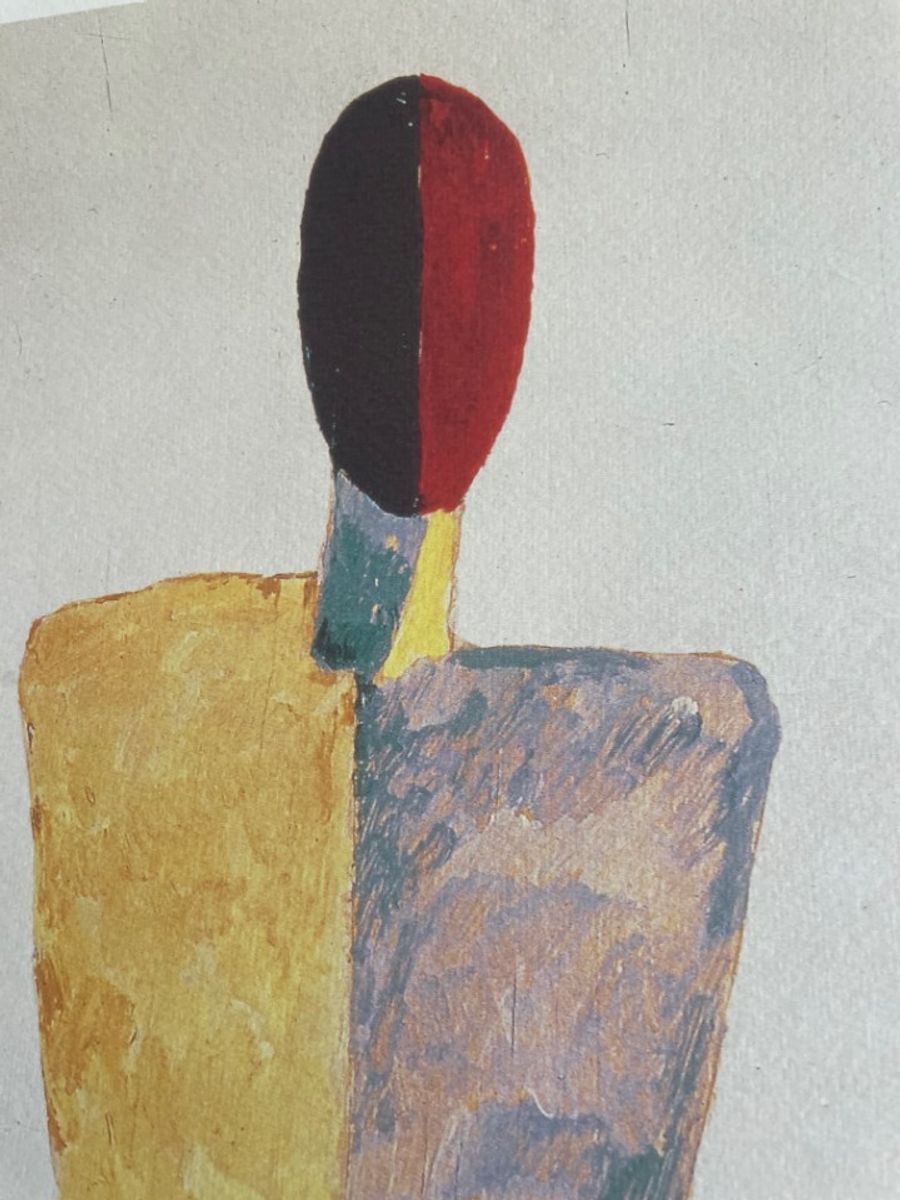 Kasimir Malevich (1878-1935), The Girl, Figure On White, Printed In Belgium image 10