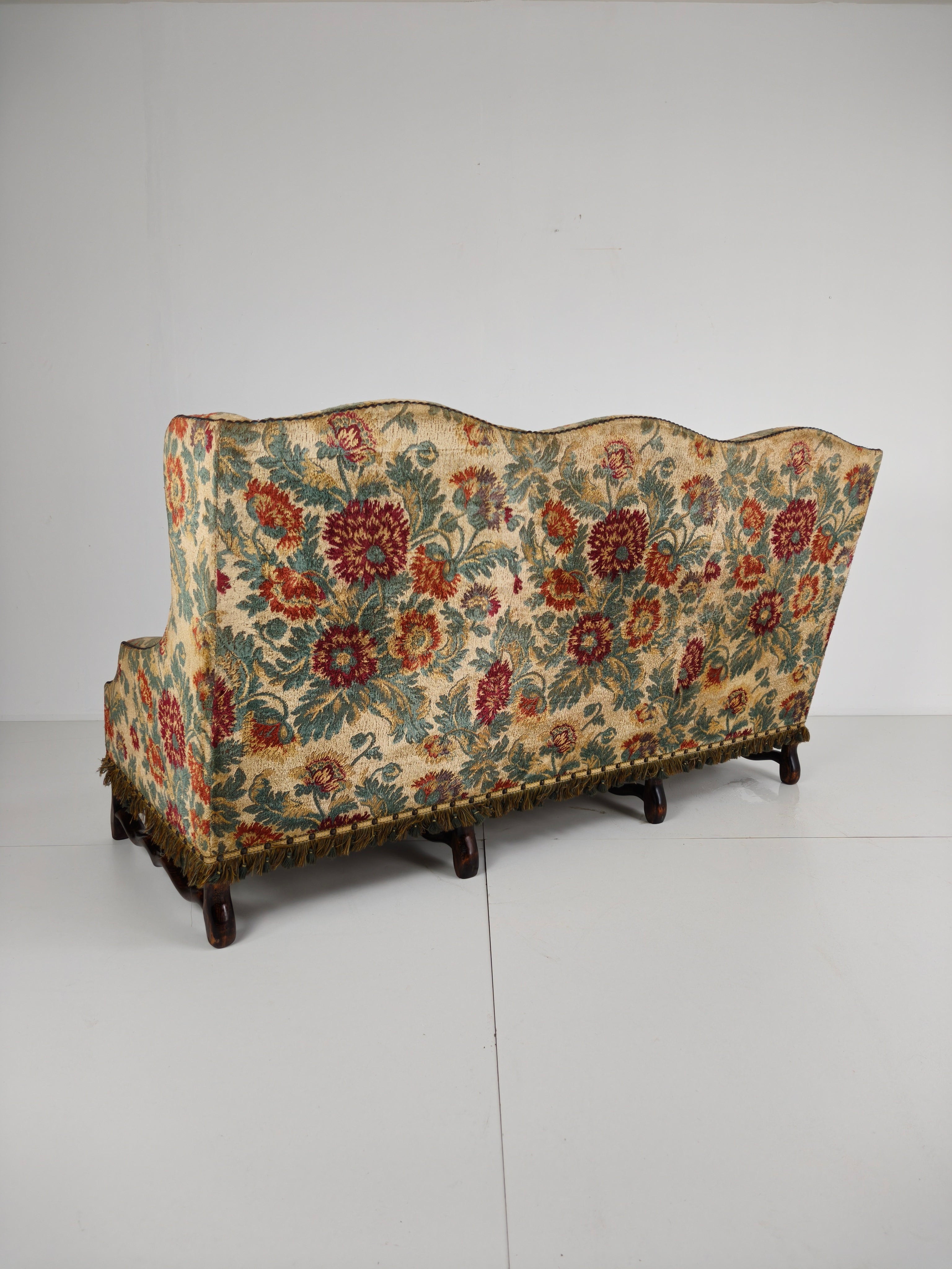 Os De Mouton Sofa In Tapestry – Country House Style, 19th Century image 9