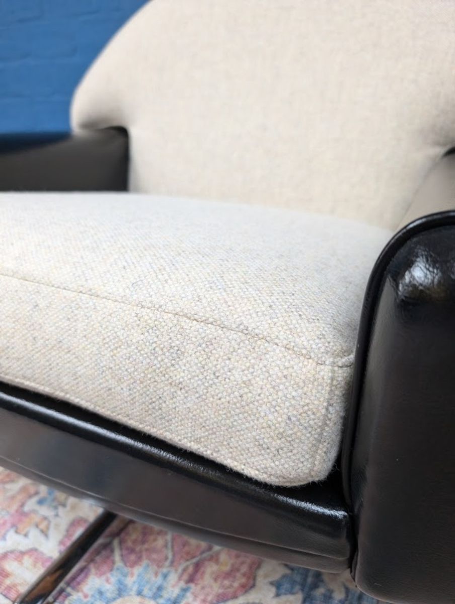 Vintage Deens Design Draaifauteuil, Johannes Andersen Midcentury Design image 8