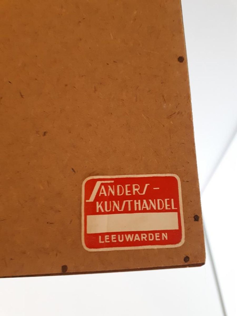 * Antiek Lijstje Met Vogel Schildering Schilderij image 6