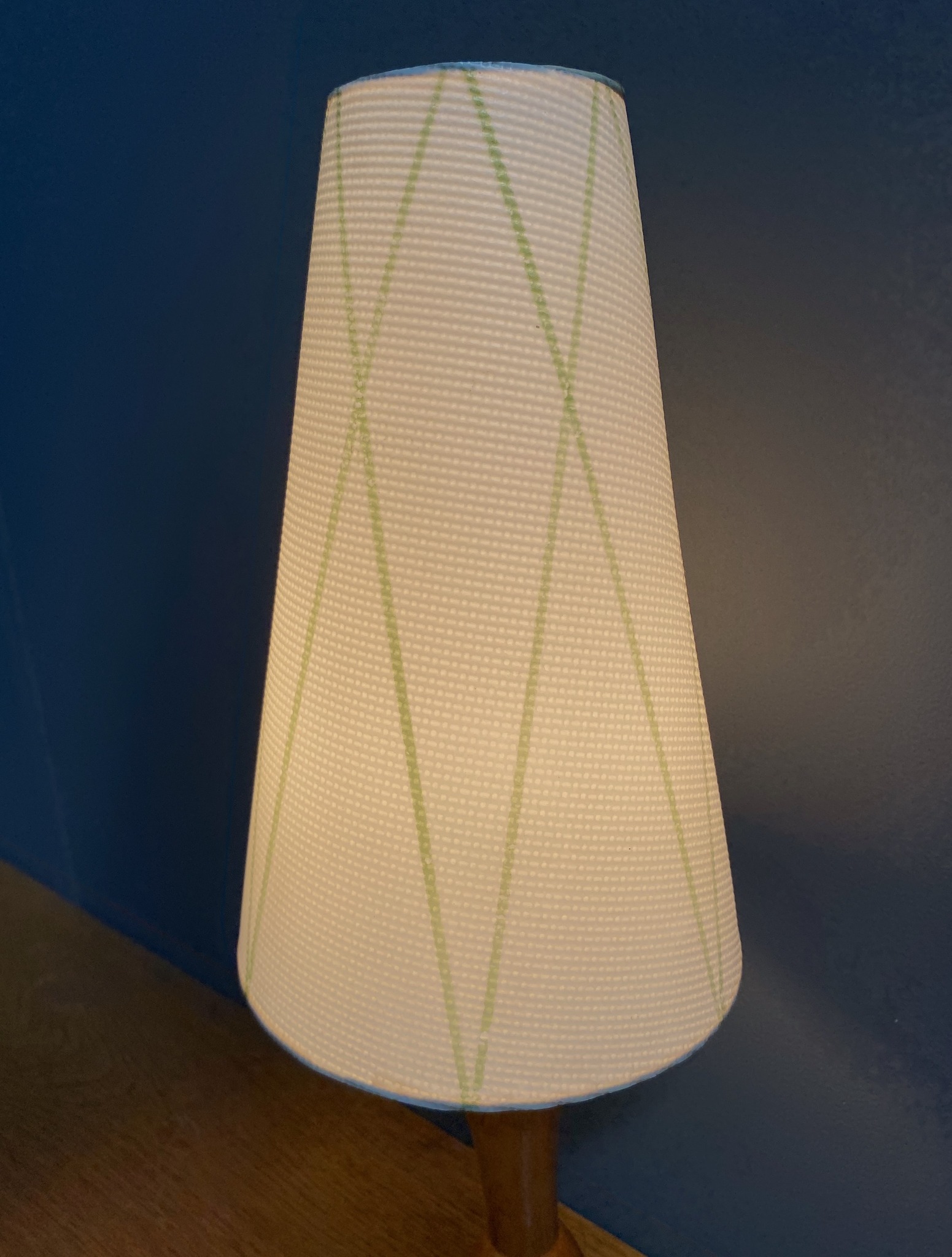 Wood Smalll Table Lamp 1960s image 10