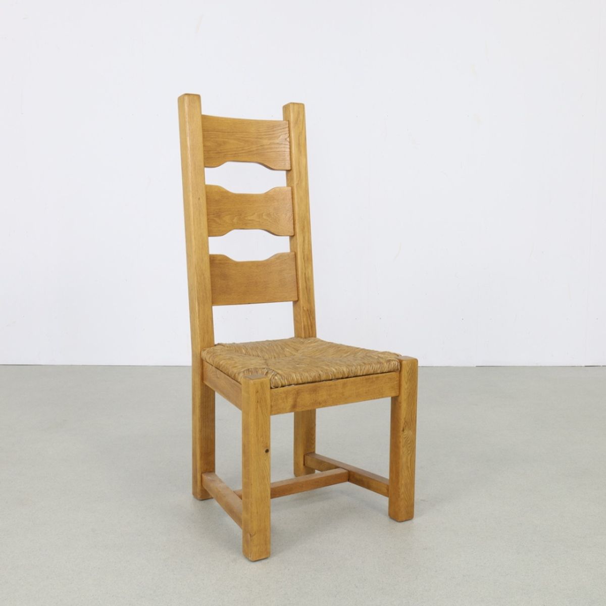 4x Vintage Eetkamerstoelen Brutalist 1970s image 3