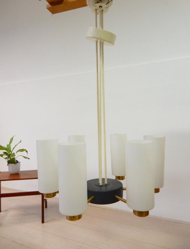 Xl Vintage Lamp Hanglamp Plafondlamp 60S Kroonluchter image 5