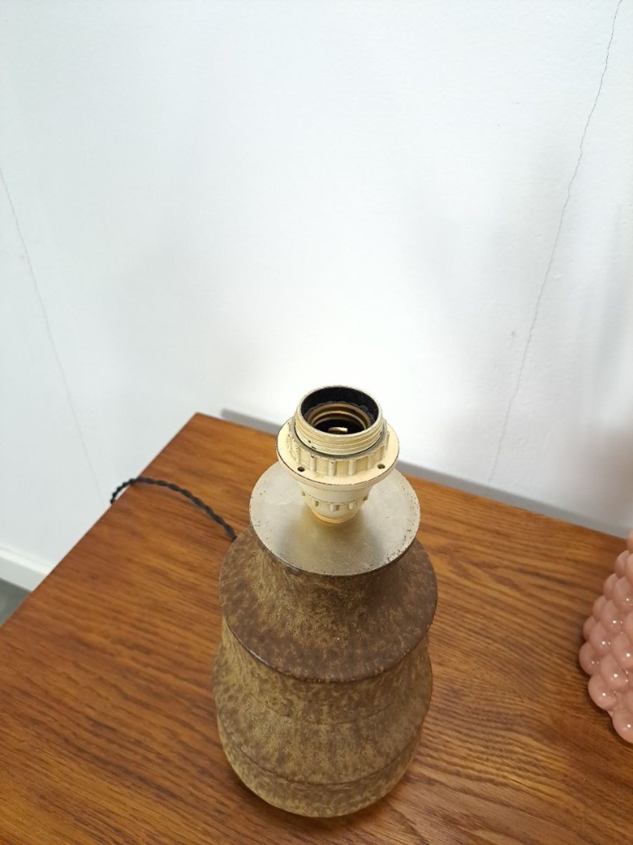 West Germany Aardewerk Tafellamp, Lampenvoet image 3