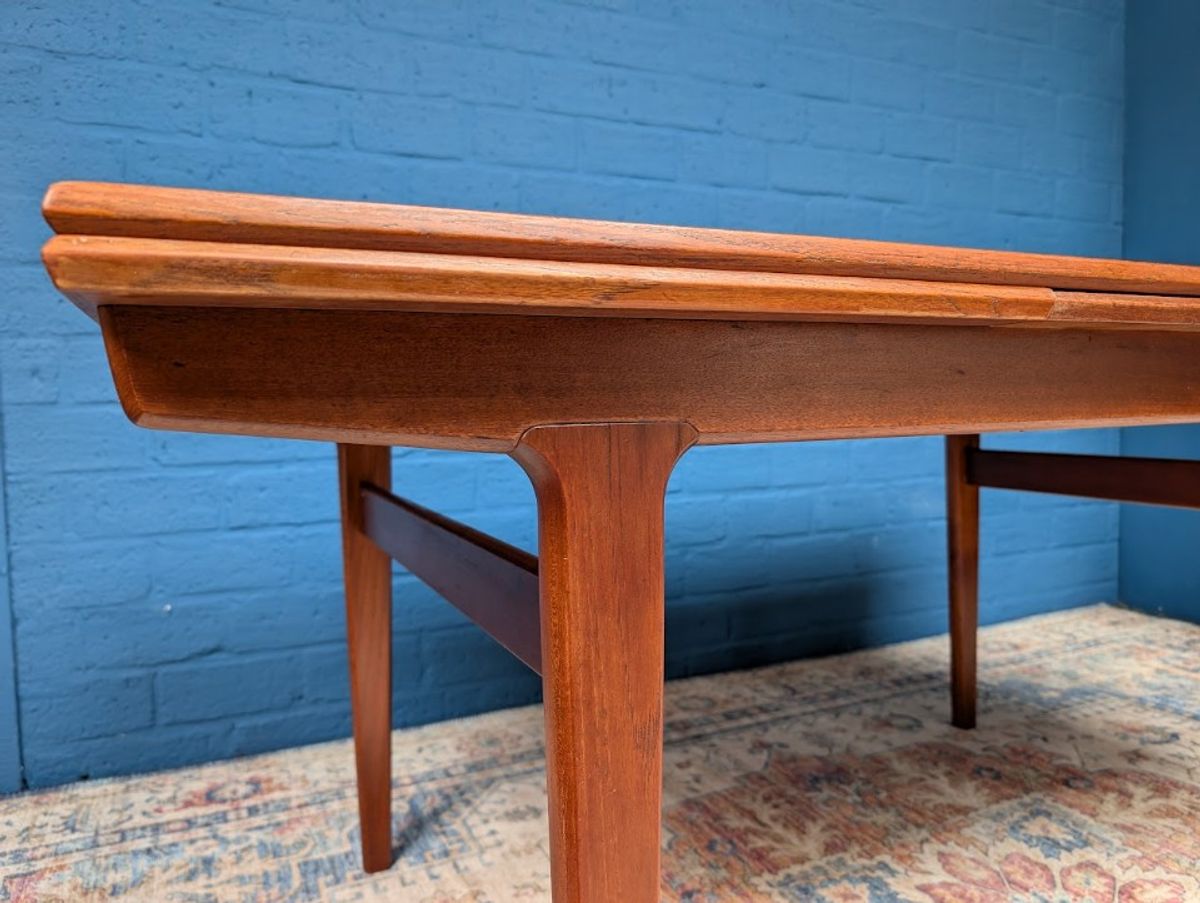 Vintage Verlengbare Eettafel, Deens Design Uit De Jaren 60 image 5