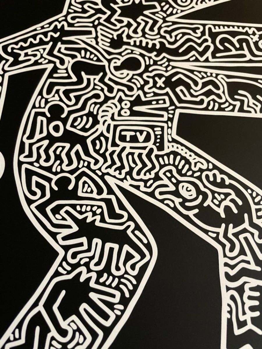 Keith Haring (1958-1990), Dog, 1985, Licensed By Artestar Ny, Printed In U.k. image 6