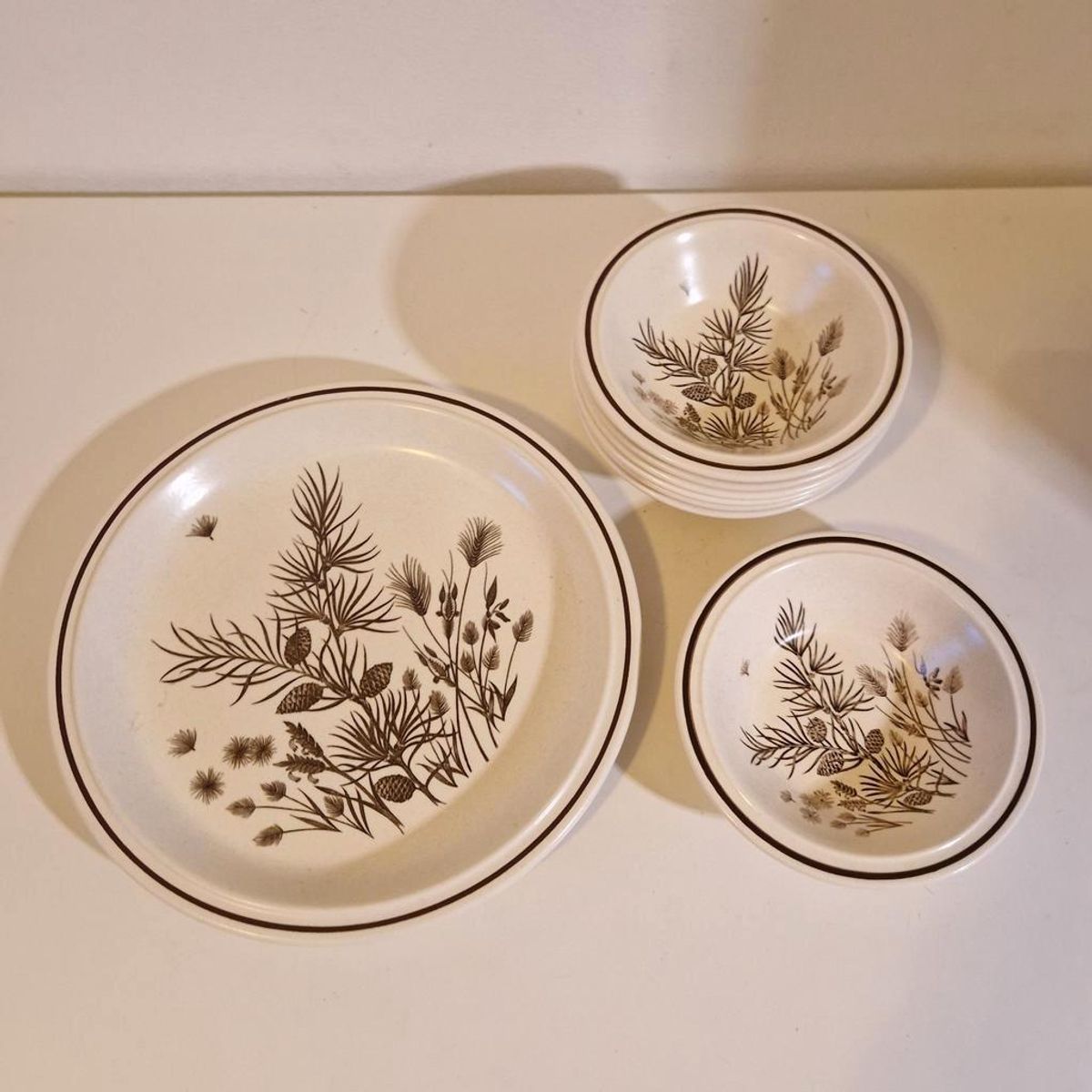 Pinewood By W.h. Grindley Co Ltd Schaaltjes Set image 8