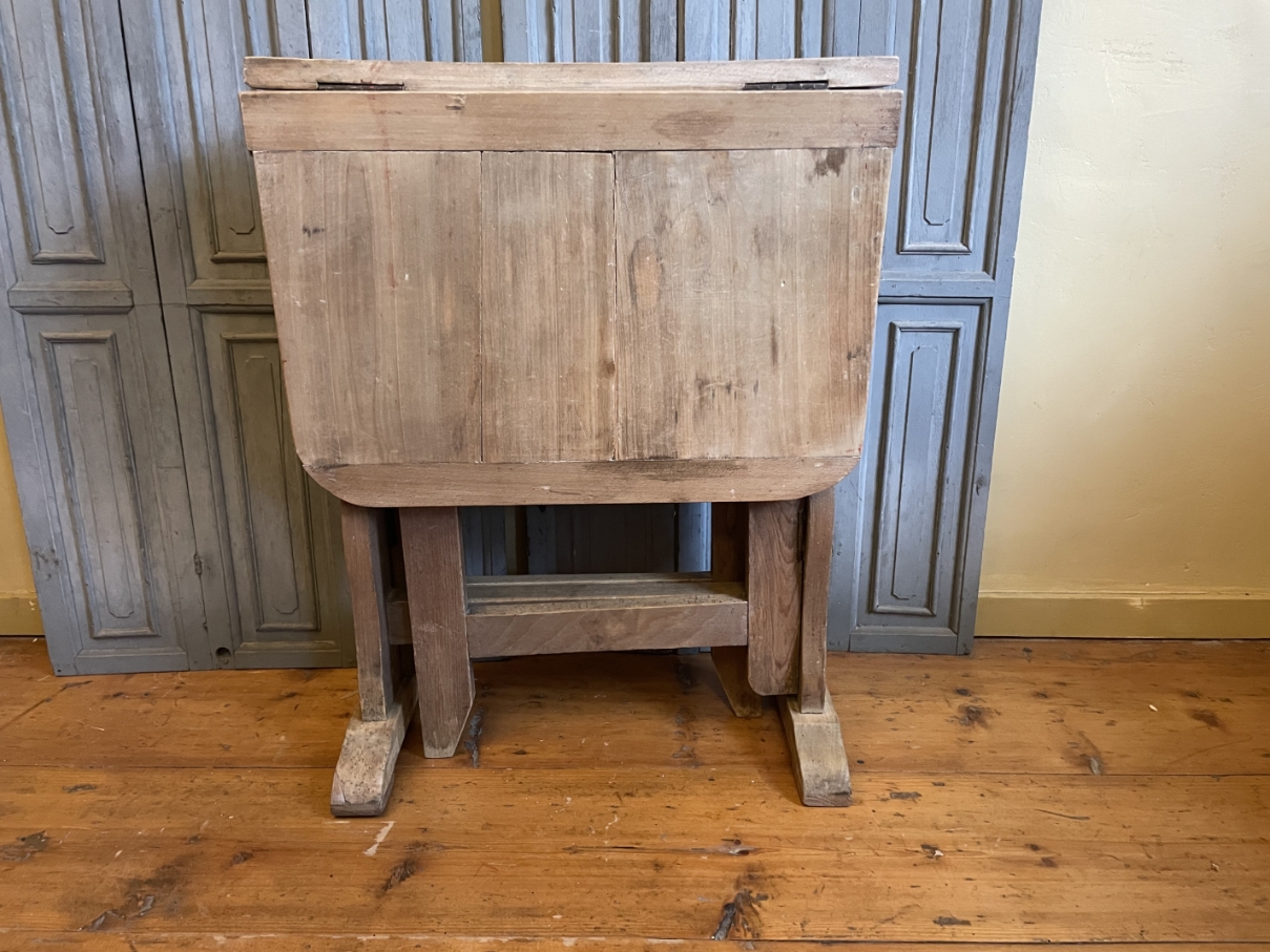 Wijnproeftafeltje Klaptafel Bijzettafel Frans Antiek image 8