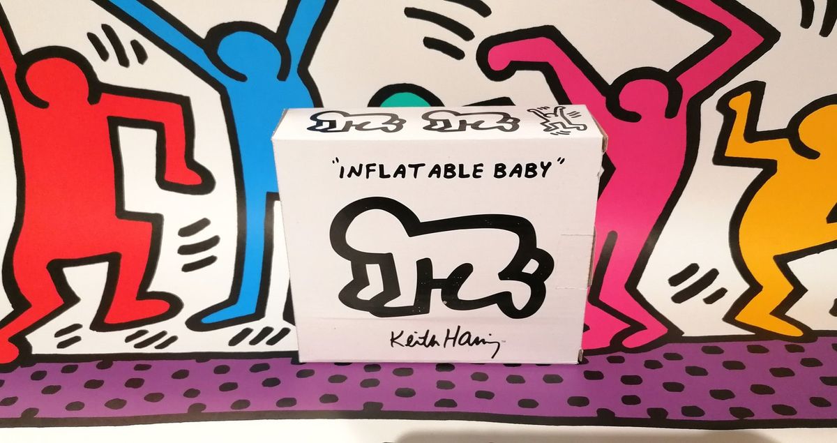 Keith Haring - Inflatable Radiant Baby (nieuw !!) image 3