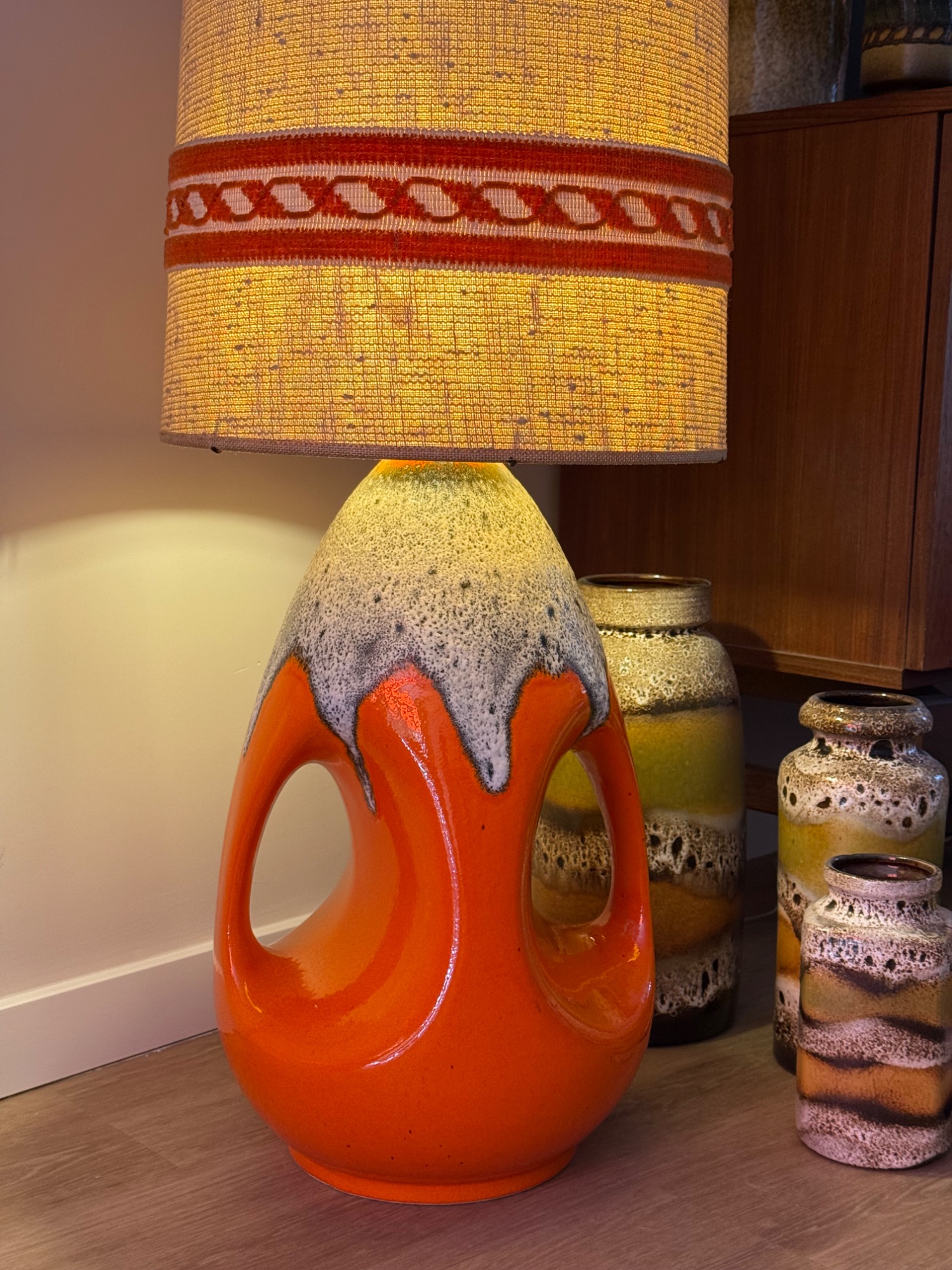 West Germany Vloerlamp Met Kap image 7