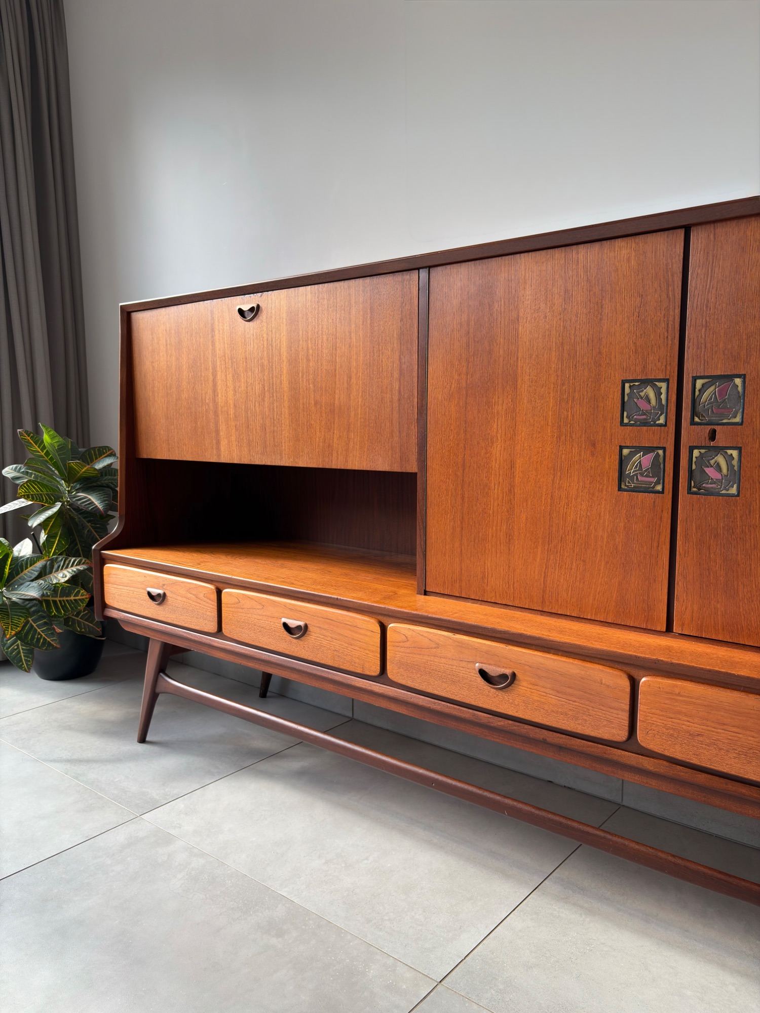 Vintage Louis van Teeffelen Dressoir Jaap Ravelli image 4