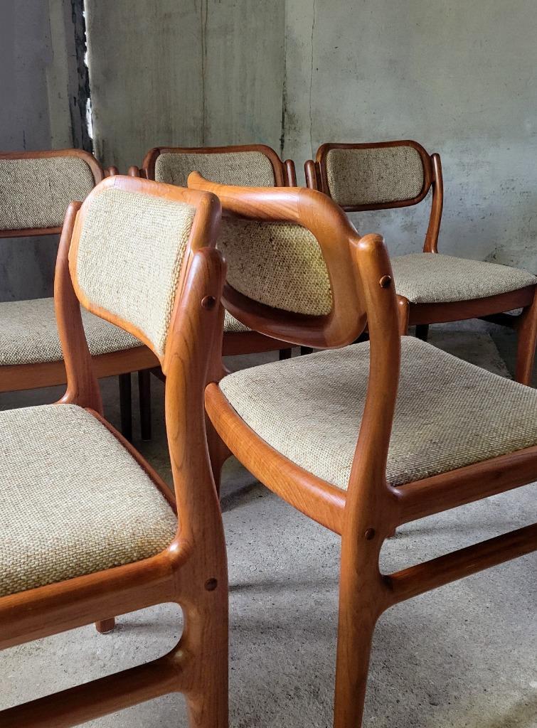 Set Van 6 Eetkamerstoelen Van Johannes Andersen Voor Uldum image 15