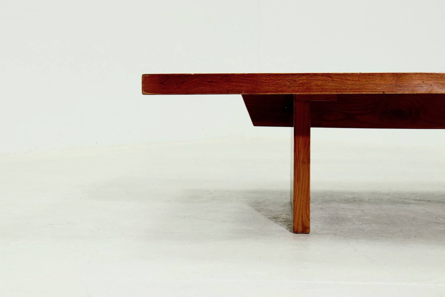 Large Bamboo And Wood Coffee Table By Axel Vervoordt 1980s image 10