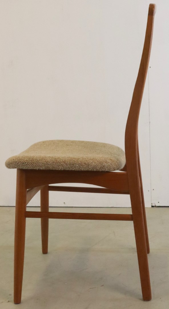 Set 4 Vamdrup Stoelen Eetkamerstoelen Vintage Deens image 14