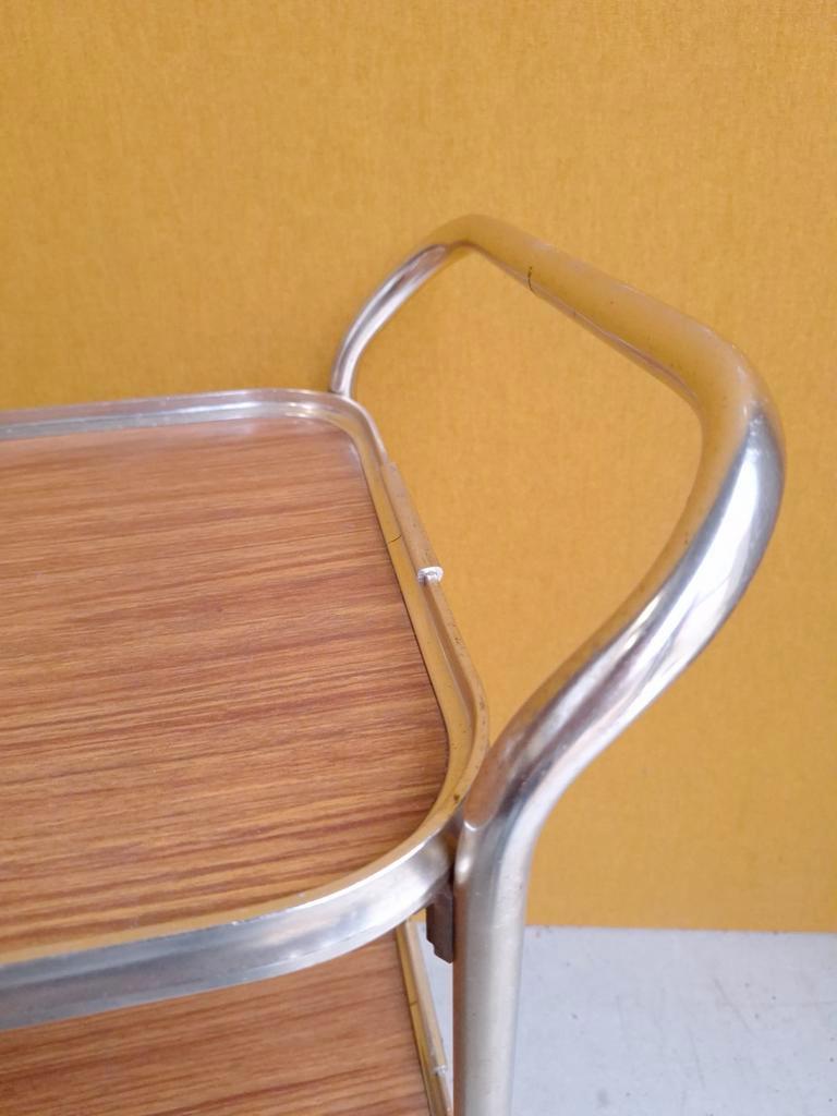 Vintage Barcart, Serveerwagen, Trolley, Dranken Tafeltje image 19