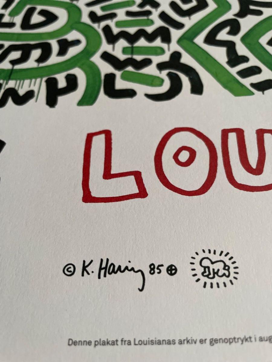 Keith Haring (1958-1990), Homo Decorans,1985, Anniversary Louisiana Archive, 2018 image 3