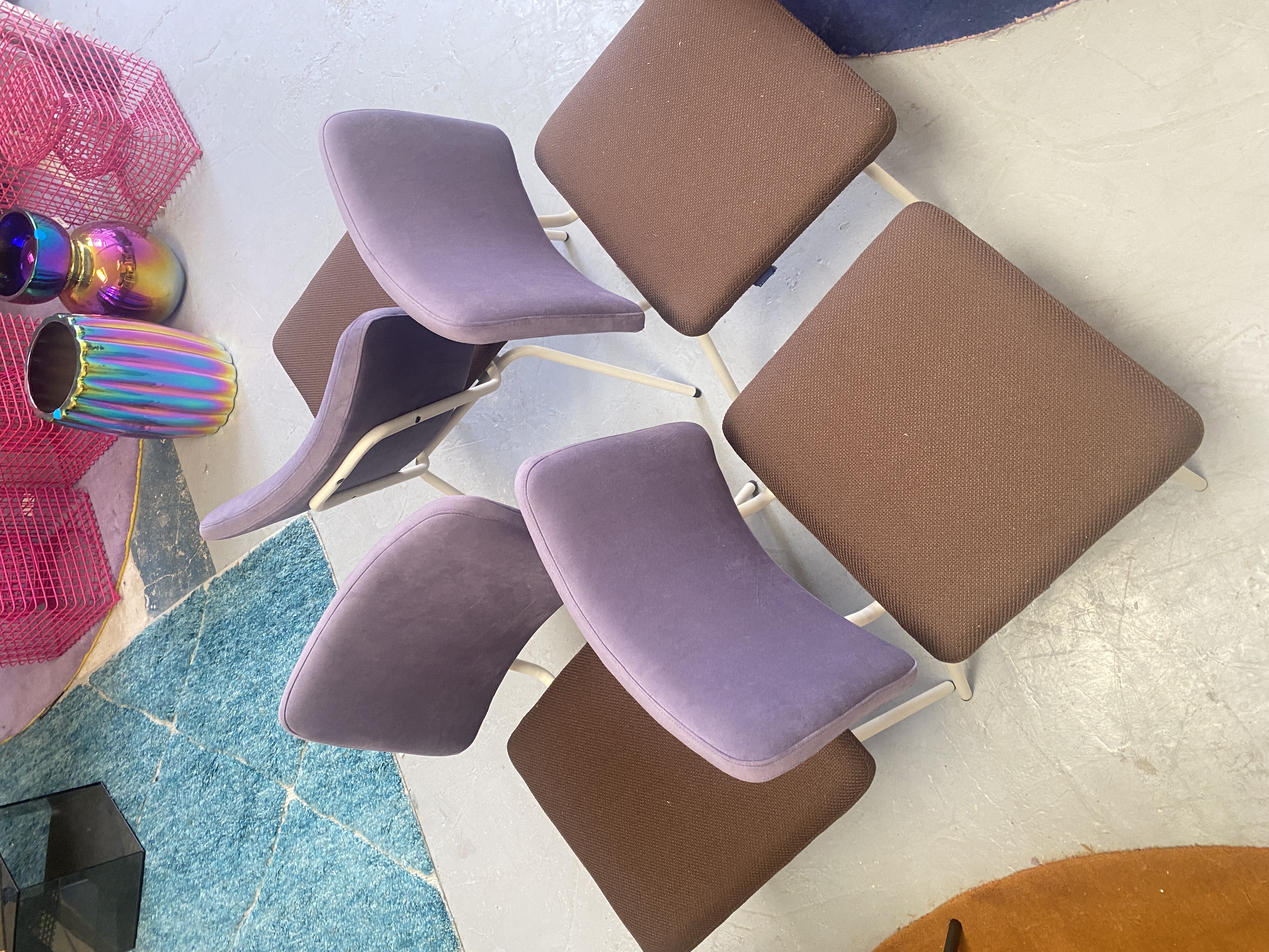 NOGA Design Luko Eetkamerstoel Paars image 5