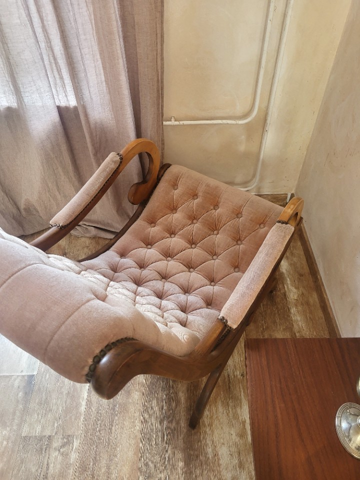 Vintage Chesterfield Stijl Fauteuil image 3