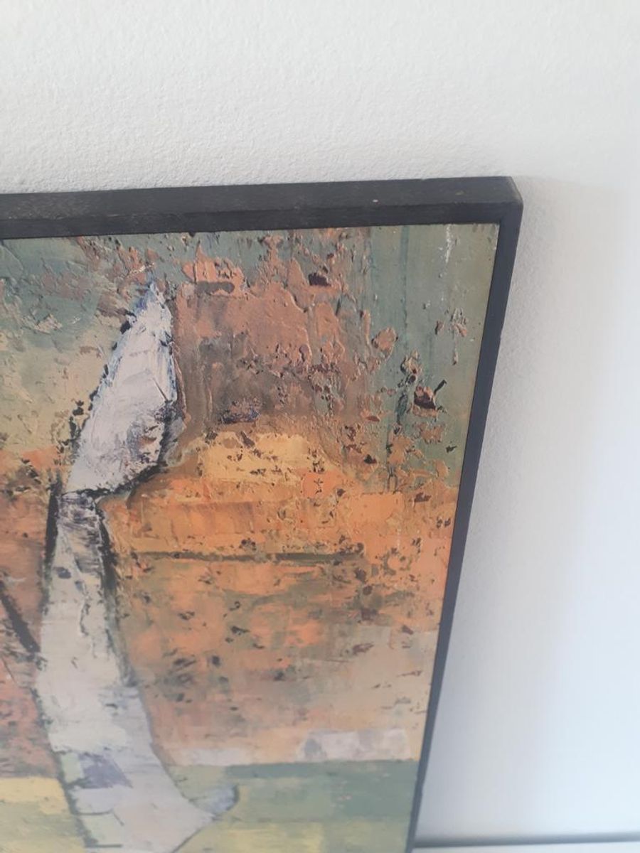 Reuther Vintage Schilderij Print Op Hout image 4
