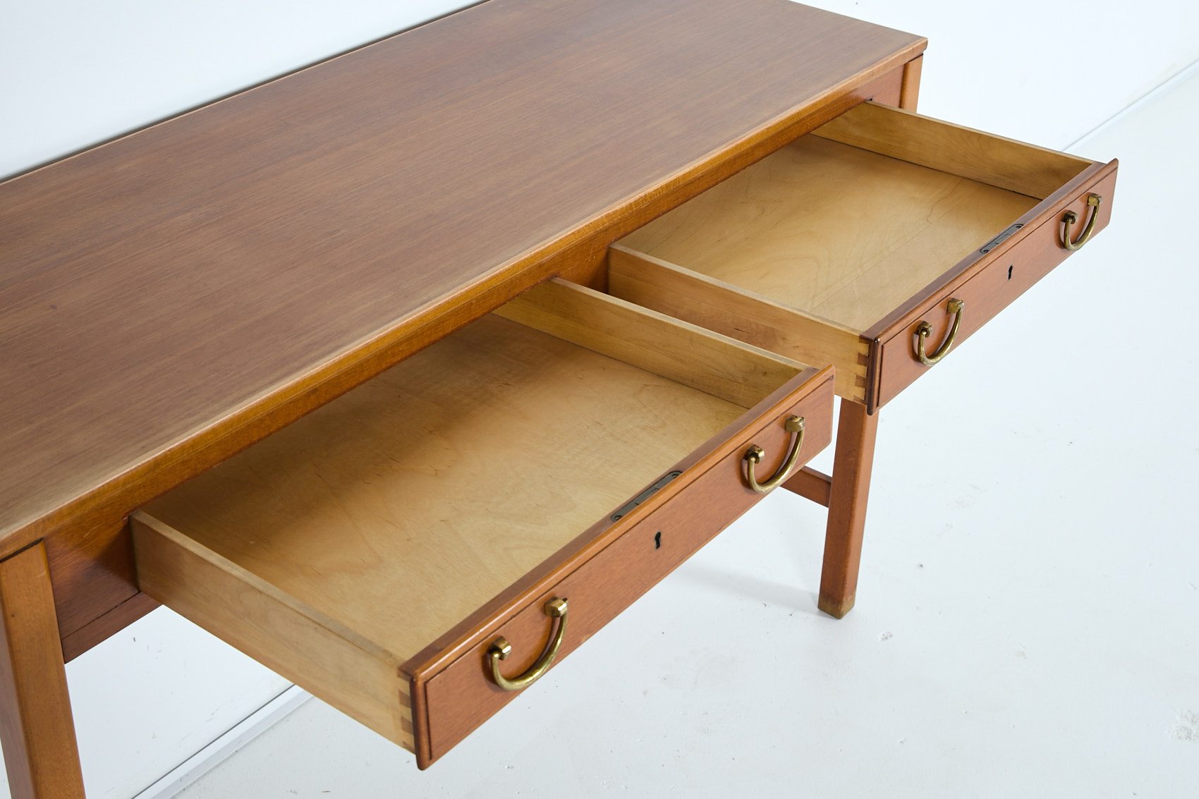 Swedish Modern Wall Console From David Rosen By Nordiska Kompaniet, Sweden 1950’s image 4