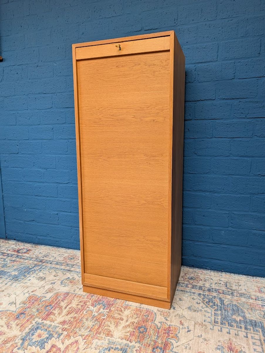 Vintage Eiken Archiefkast, Jaren 60 image 4