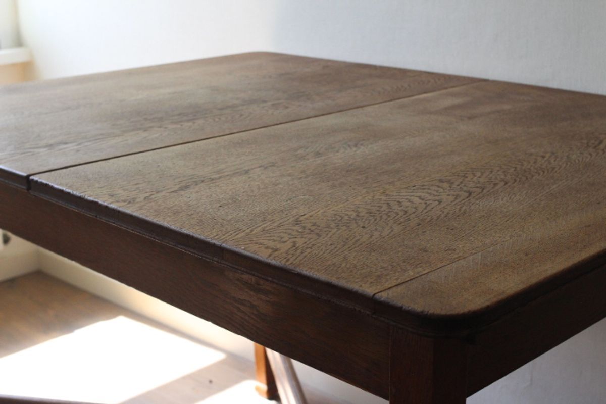 Amsterdamse School Eetafel Uitschuifbar image 6