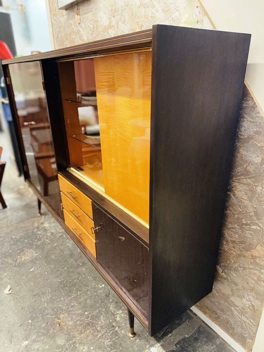 Mid-century Hoogglans High Board image 10