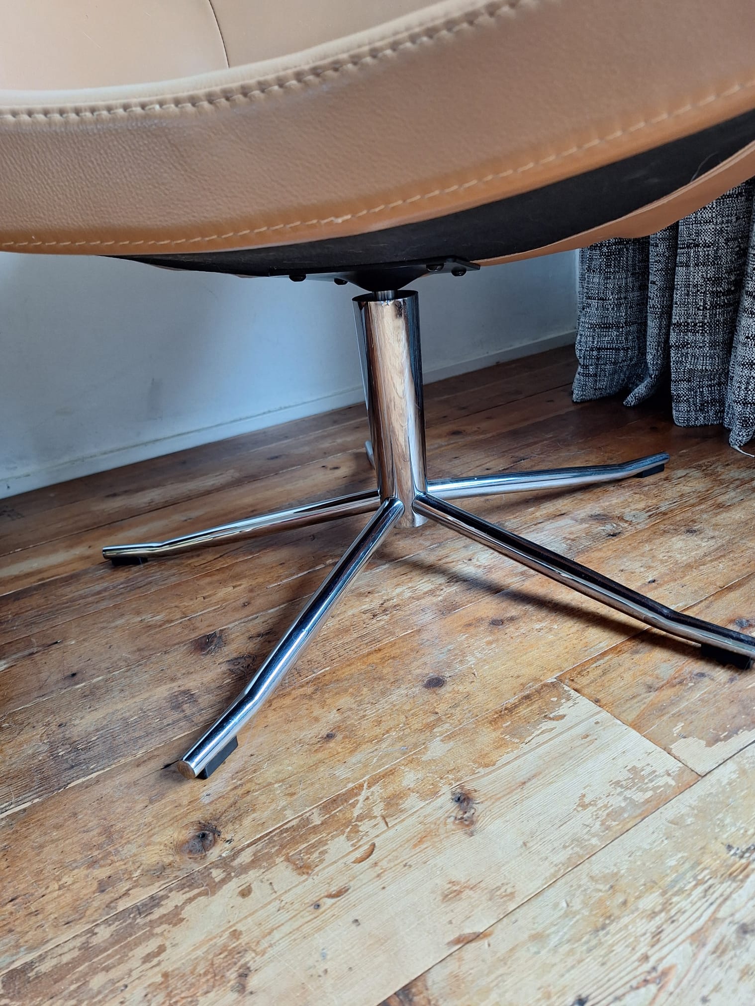 Leren Fauteuil Gyro Van Conform Zweeds Design image 7