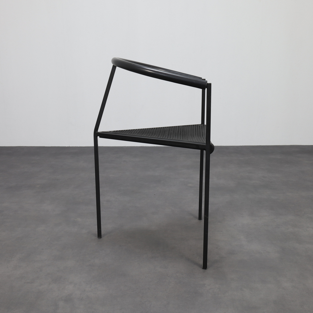 4x Rare Postmodern Dining Chair By Maurizio Peregalli For Zeus, 1980s image 5