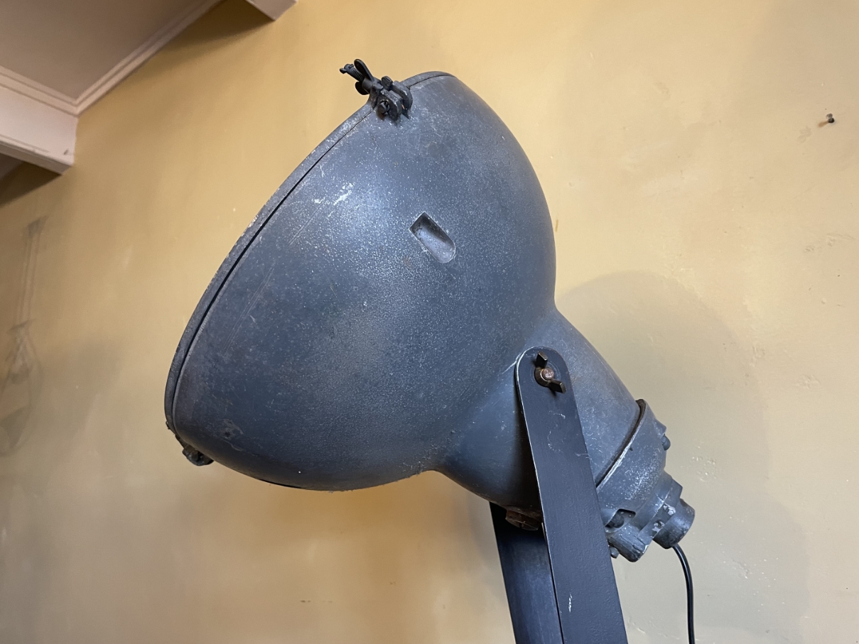 Vloerlamp Lamp Op Oud Statief Staand Industrieel Frns image 12