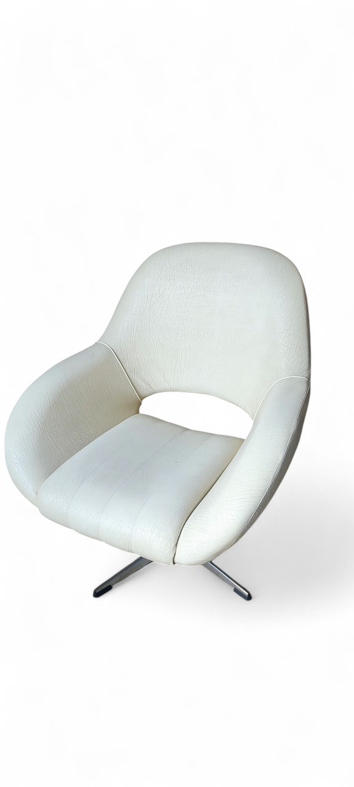 Space Age Skai Swivel Chair 1970s image 5