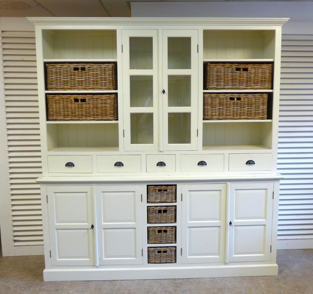 Grote Oude Buffet Vitrine School Museum Winkel Kast image 19