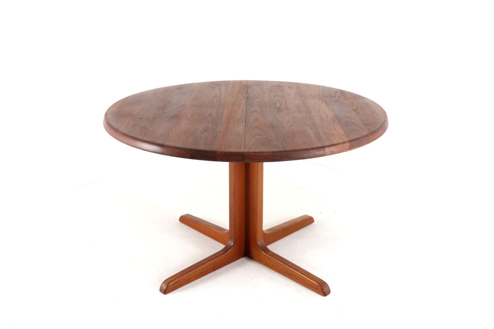 Niels Bach Vintage Ronde Eettafel Eetkamertafel Deens Massief Teak image 7