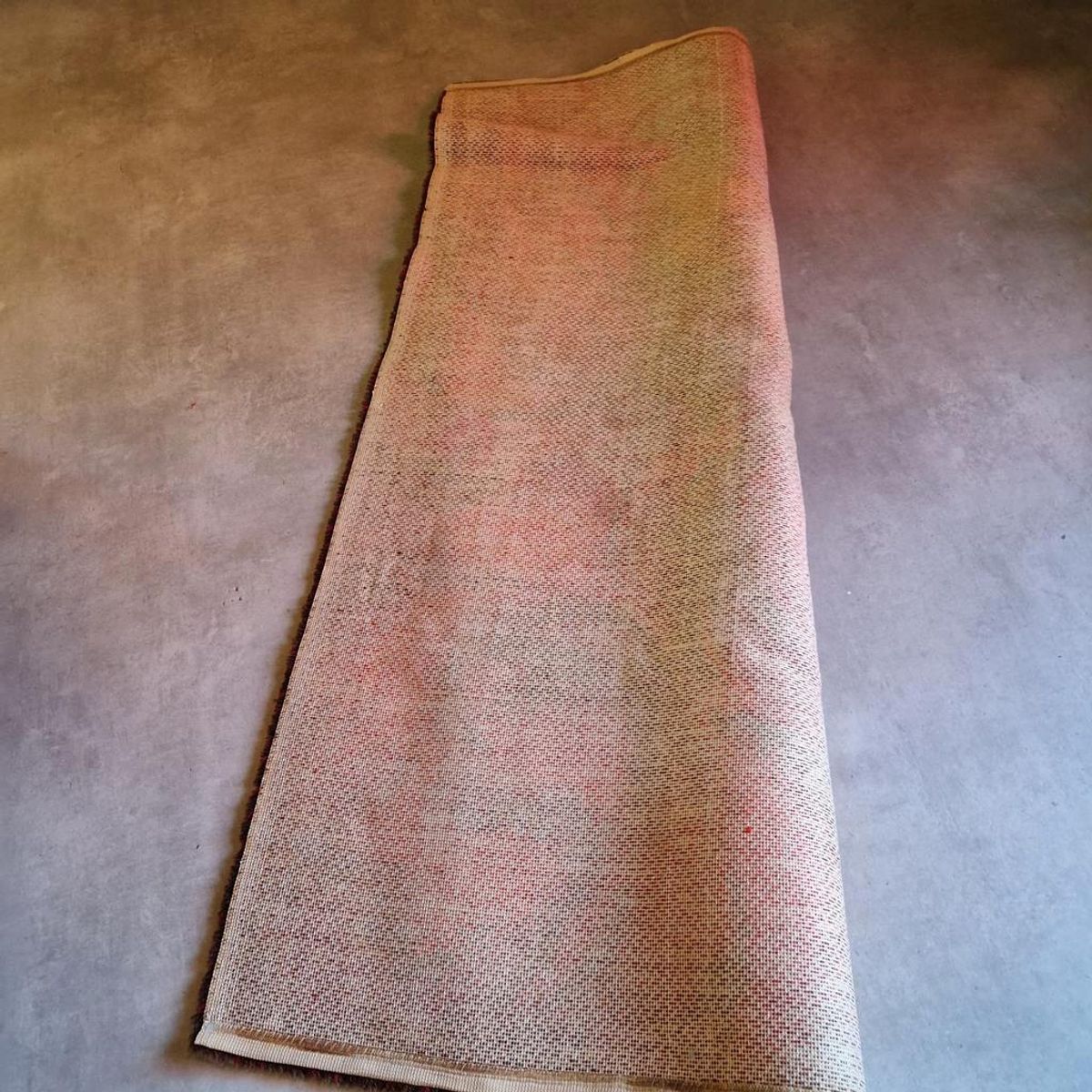 Vintage Vloerkleed Bruin Rood Jaren 70 Kleed image 7