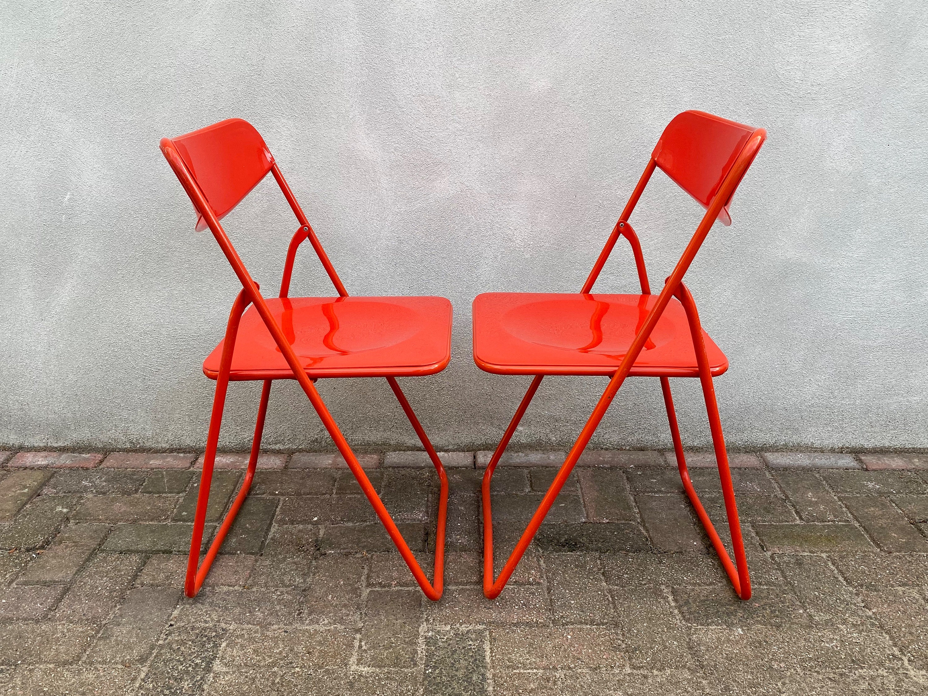 IKEA Overige stoelen Kunststof Rood bij Reliving