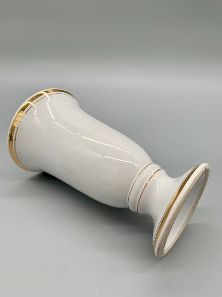 Prachtig Vaasje Delft Wit/goud image 4