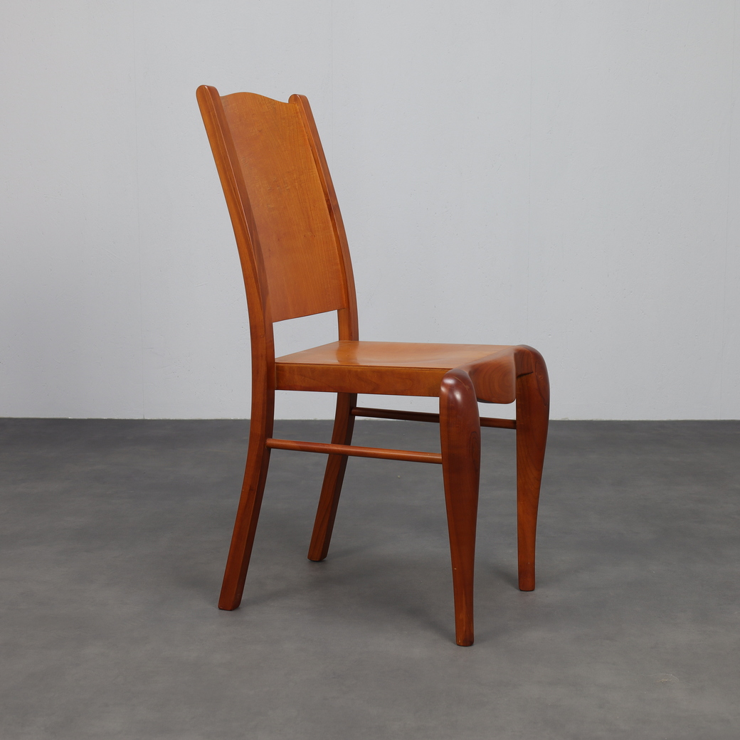 “placide Of Wood” Chair By Philippe Starck For Driade Italy, 1990 image 3