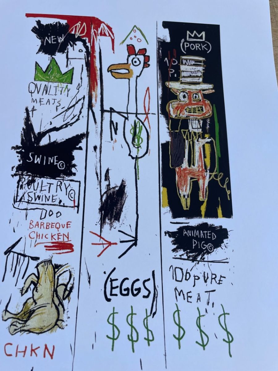 Jean Michel-basquiat (1960-1988), Quality.. image 10