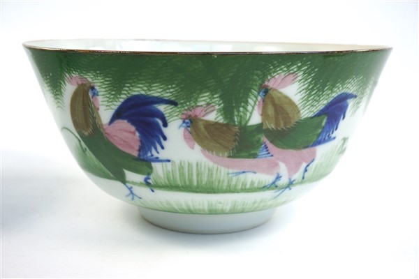 2 Chinese Schalen Met Kippen image 5
