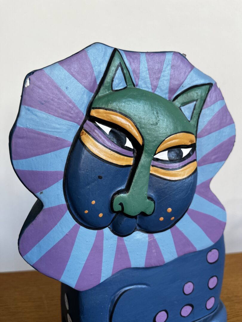 Laurel Burch Style Cat image 3